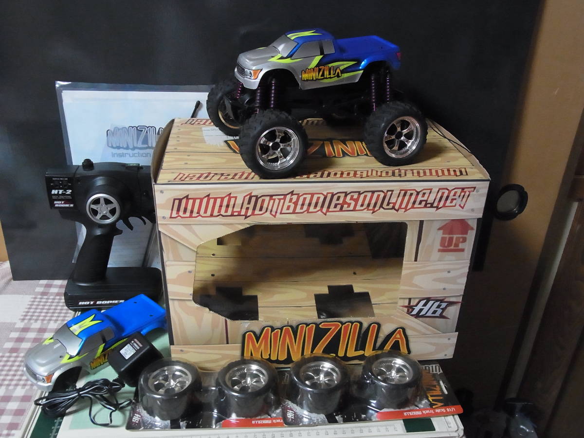 Yahoo!オークション - 中古 HPI ミニジーラ 1/18 HOT BODIES Yahoo!オークション - 中古 HPI ミニジーラ 1/18 HOT BODIES