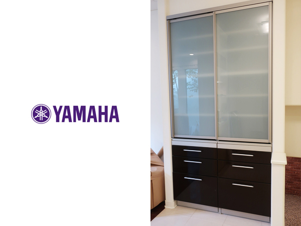 ■EM304F/モデルルーム展示品/YAMAHA/ヤマハ/システム収納棚/モダンデザイン/パントリー