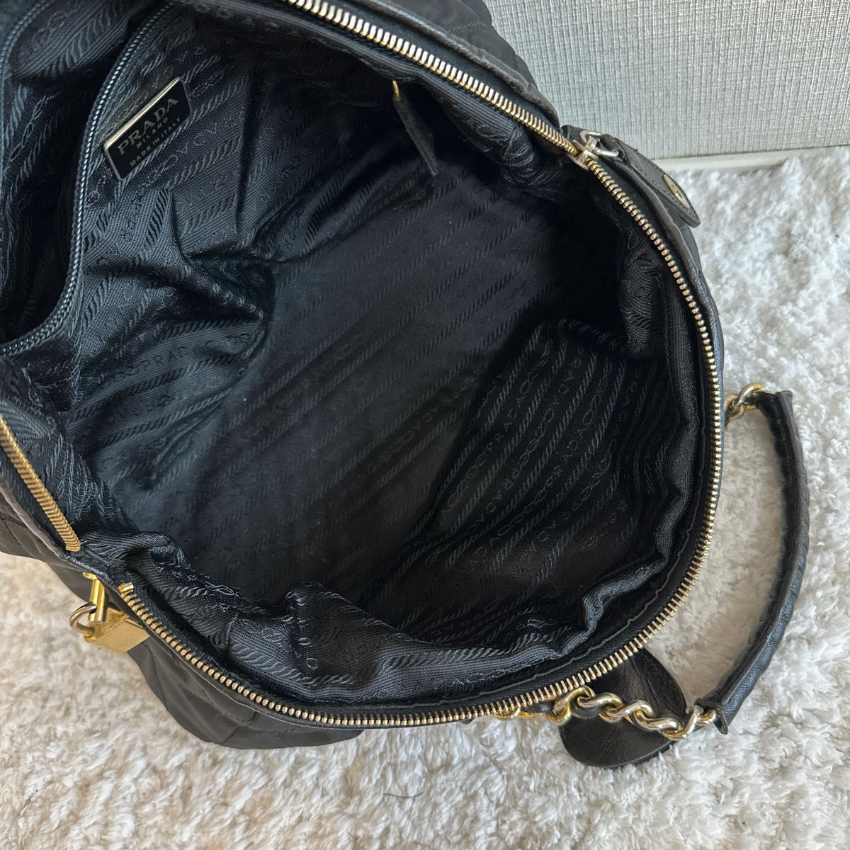 本日限定】PRADA プラダ オールドプラダ チェーン キルティング