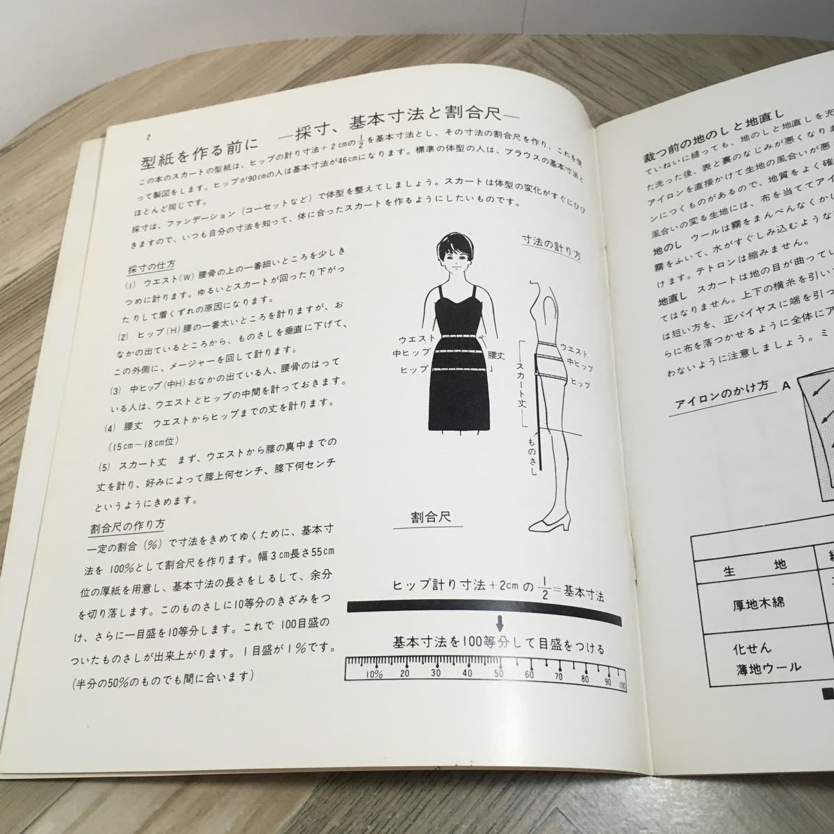 107c* skirt. base woman .. hand book woman .. company 1971 year dressmaking attire 