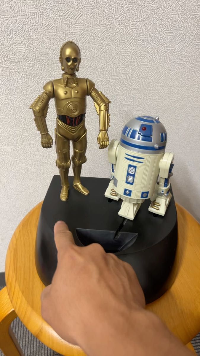 スターウォーズ　C3PO&R2-D2 トーキングバンク　