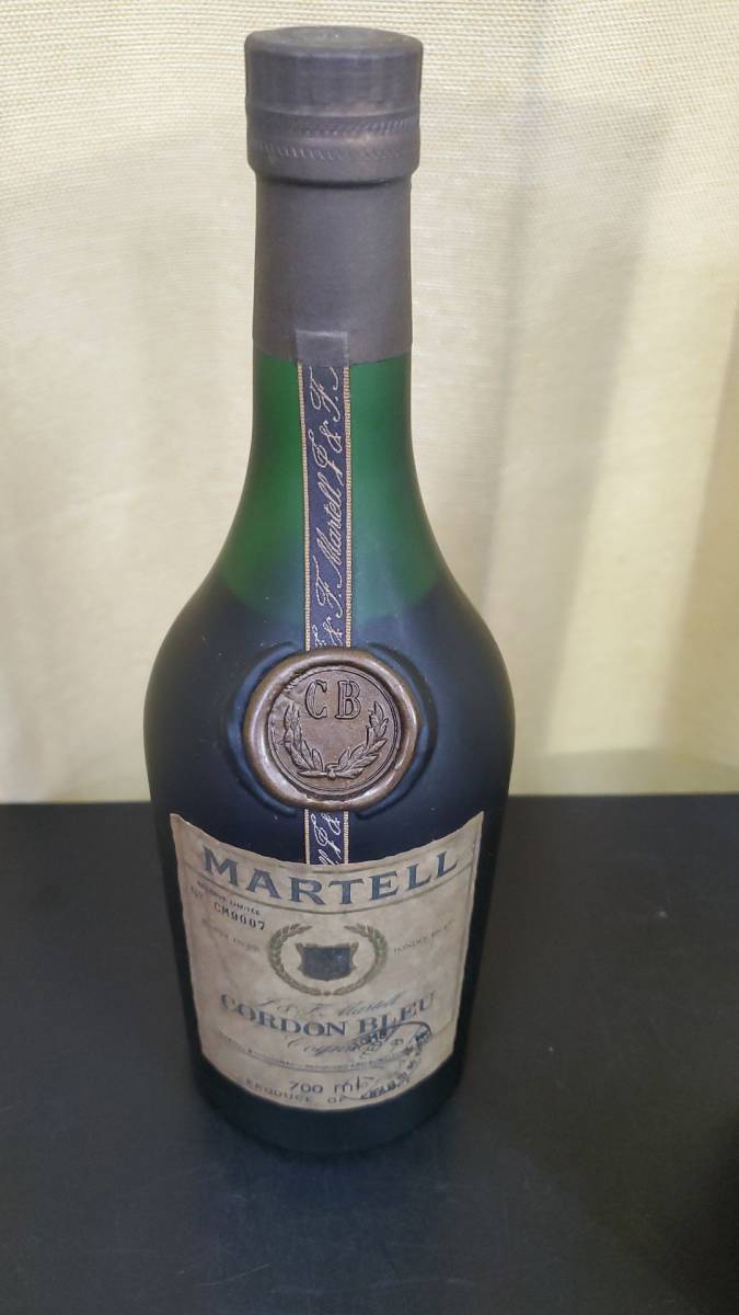 古酒レア!人気!未開栓箱付きMARTELL CORDON BLEU マーテルコルドン