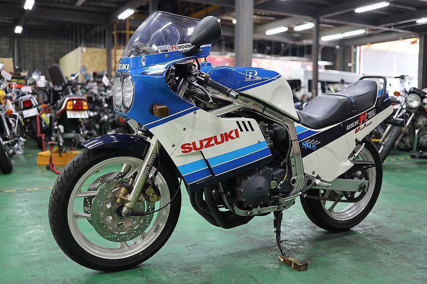 極上/オリジナル車/GSX-R750/オリジナルペイント/実走行1万Km台/エンジン載せ替え無し/類別区分番号枠内/クーリーカラー/絶好調/USヨシムラ_実走行1万Km！オリジナルペイント/ノーマル