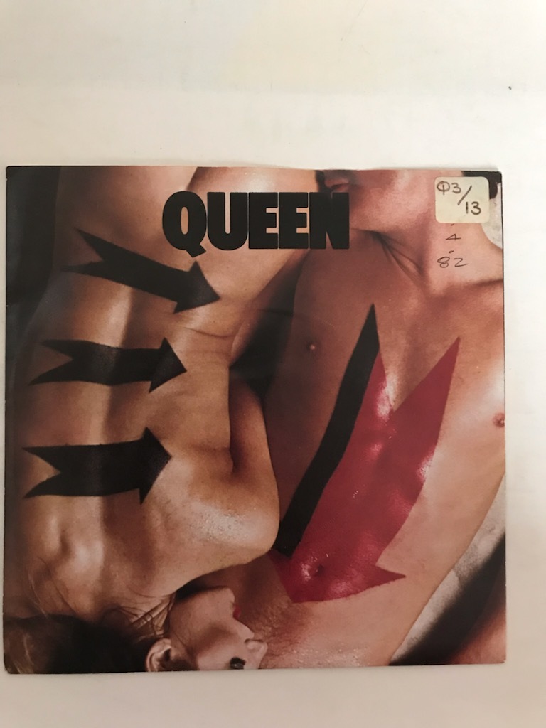 □UKオリジ7□QUEEN-クイーン/BODY LANGUAGE b/w LIFE IS REAL 1982年