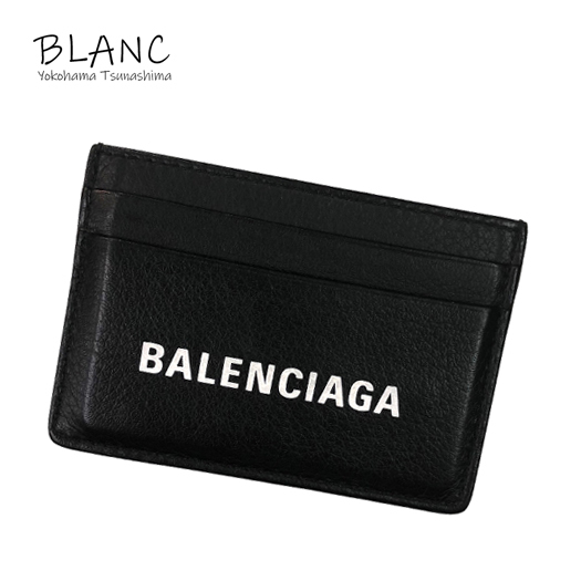 バレンシアガ エブリデイ カードケース レザー ブラック 505054 BALENCIAGA 横浜BLANCの画像1