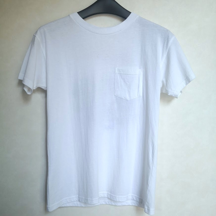 【送料無料】虎刺繍 Tシャツ JAPAN トラ柄デザイン ホワイト Mサイズ相当 （検）スカジャン_画像3