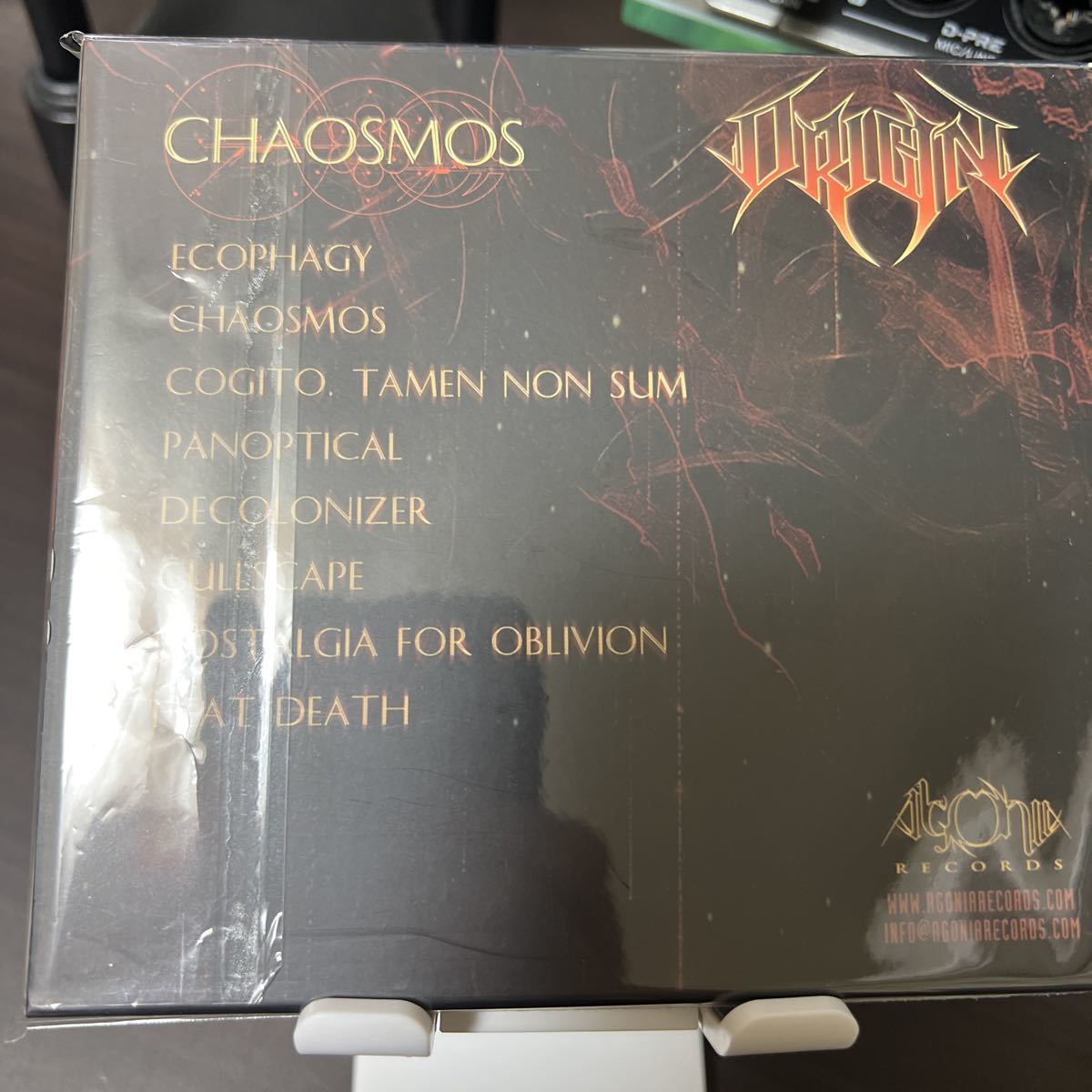 【新品同様】【新譜CD】Origin / Chaosmos【超絶テクデス】Soreption,Xenobiotic,Arkaik,Abiotic,Cattle Decapitation,Fractal Universe_画像2