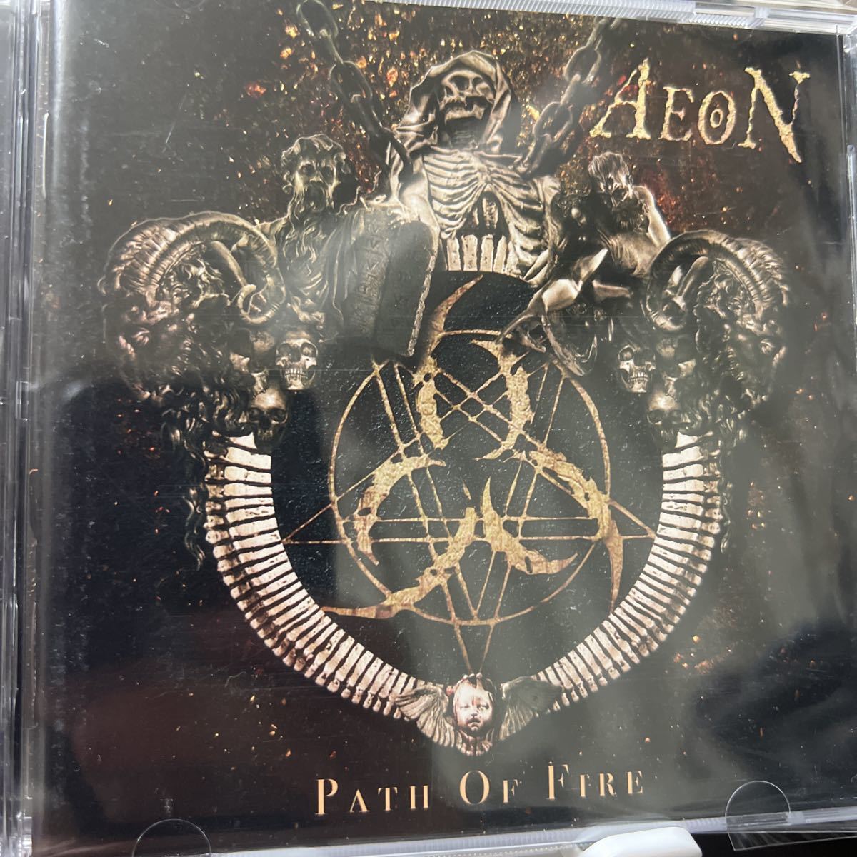 【新品同様】【廃盤レアCD】Aeon / Path of Fire【テクデス】Cattle Decapitation,Fractal Universe,Inanimate Existence,Boris The Blade_画像1