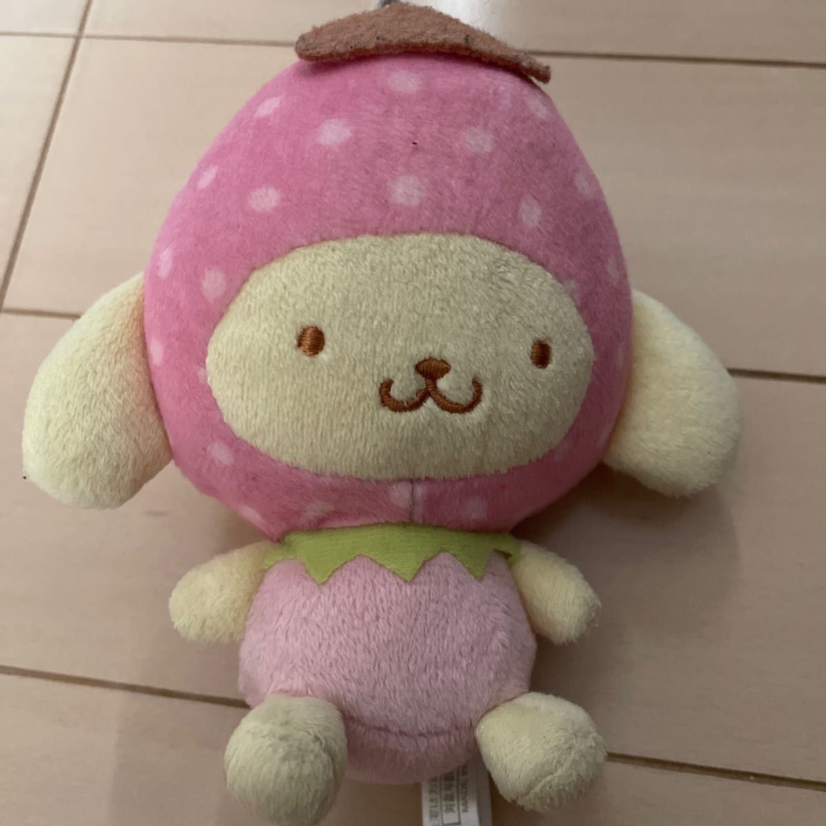 2点セットポムポムプリンいちごマスコットとポムポムプリンの 2点セットポムポムプリンいちごマスコットとポムポムプリンの