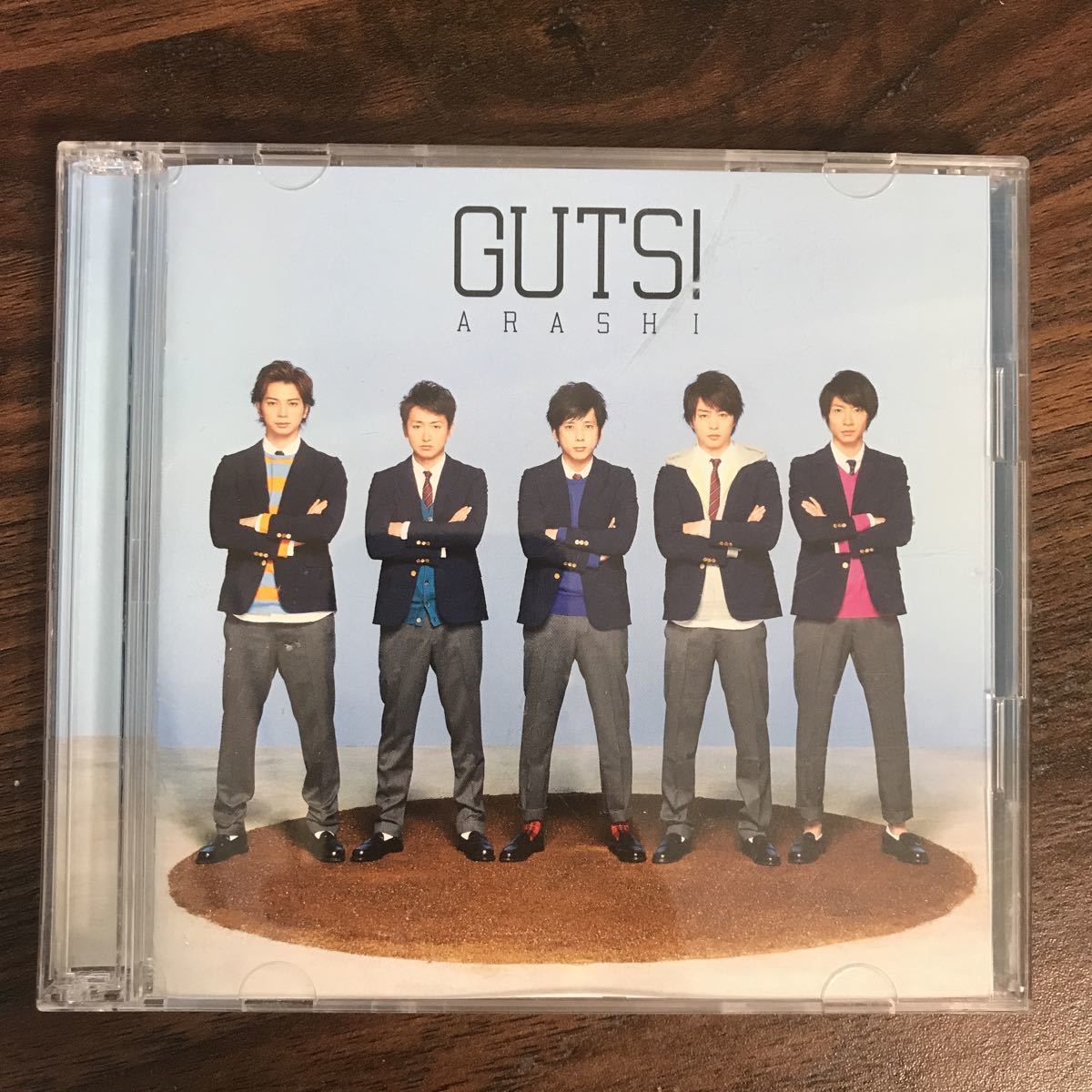 E391 中古CD100円 嵐　GUTS !(初回限定盤)(DVD付)_画像1