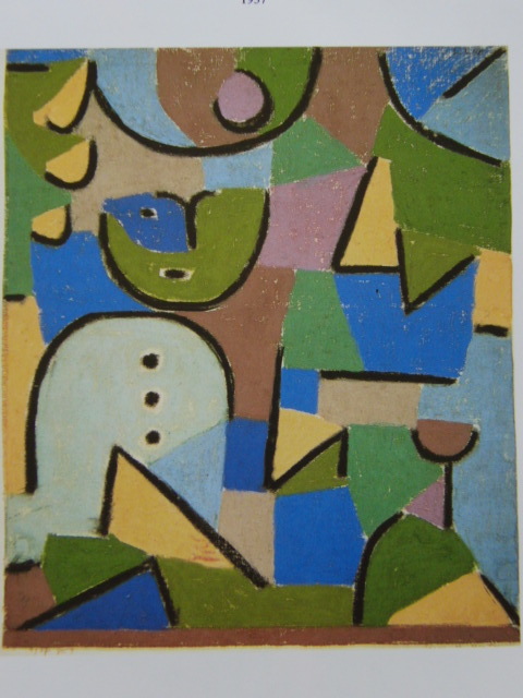 ヤフオク! - パウル・クレー、Paul Klee、【庭の人物】、希少な画...