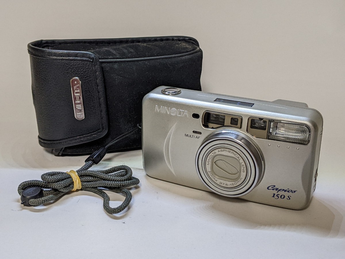 ☆実用良品☆ MINOLTA ミノルタ CAPIOS 150S コンパクトフィルムカメラ