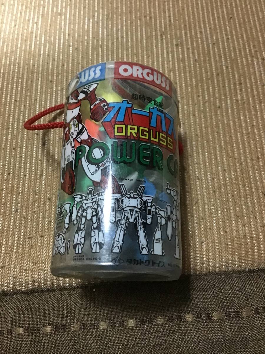 デッドストック 未使用 当時物 タカトクトイズ 超時空世紀 オーガス ORGUSS 消しゴム 人形 フィギュア 1/2000 パワーケース　POWER CASE_画像1