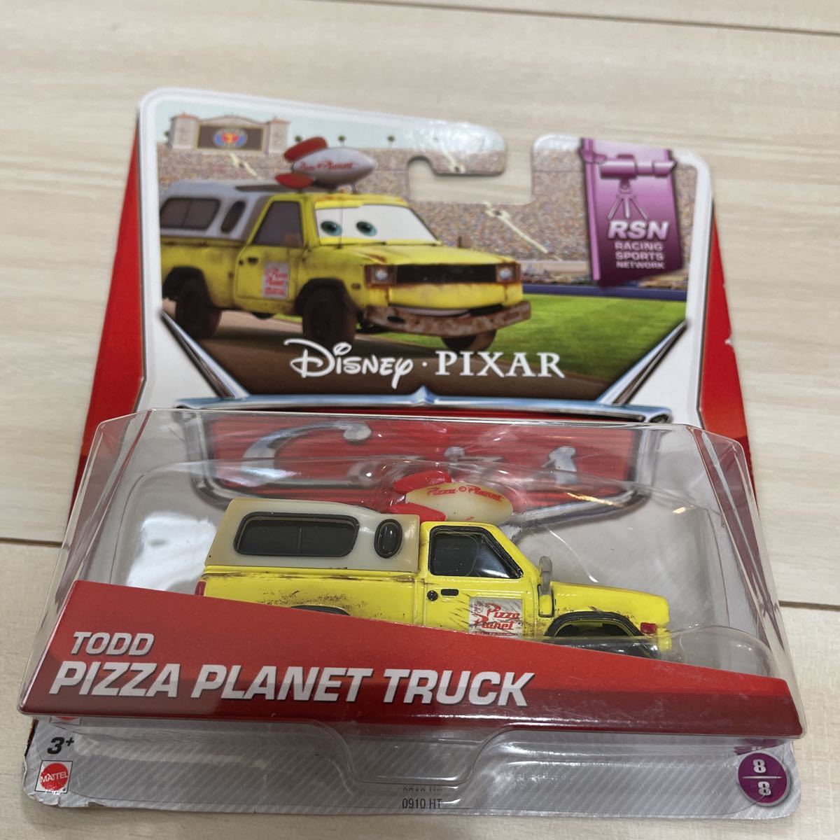 マテル カーズ トッド ピザプラネット TODD PIZZA PLANET TRUCK MATTEL CARS ミニカー キャラクターカー トイストーリー_画像1