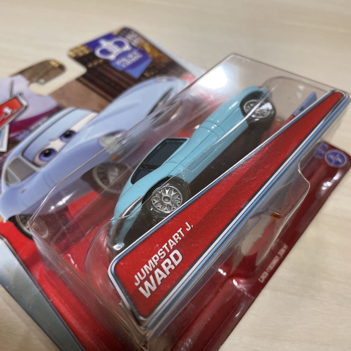 マテル カーズ JUMPSTART J. WARD ジャガー Eタイプ ワード MATTEL CARS ミニカー キャラクターカー イギリス ロンドン_画像4