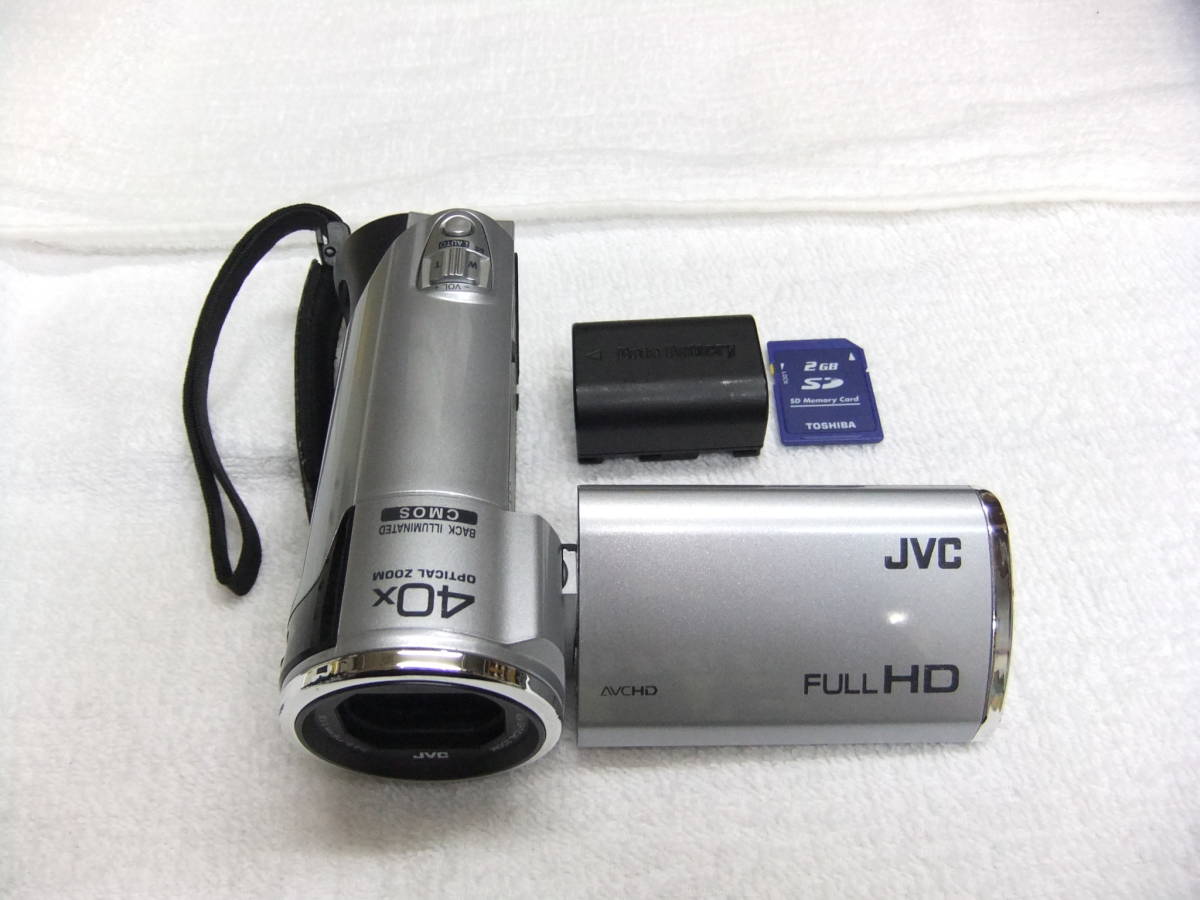 2013年製造 ビクター JVC デジタルムービー GZ-E100 SD2GB,ストラップ