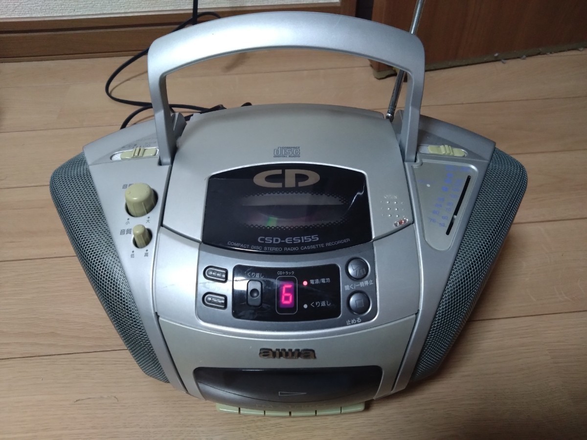 アイワAIWA CDラジカセ CSD-ES155 CDラジオ動作確認済 | JChere雅虎