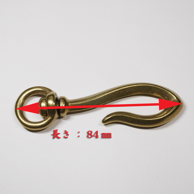  поворотный рыболовный крючок ремень крюк брелок для ключа латунь чистота производства ( Gold латунь ) сбруя работник ателье 