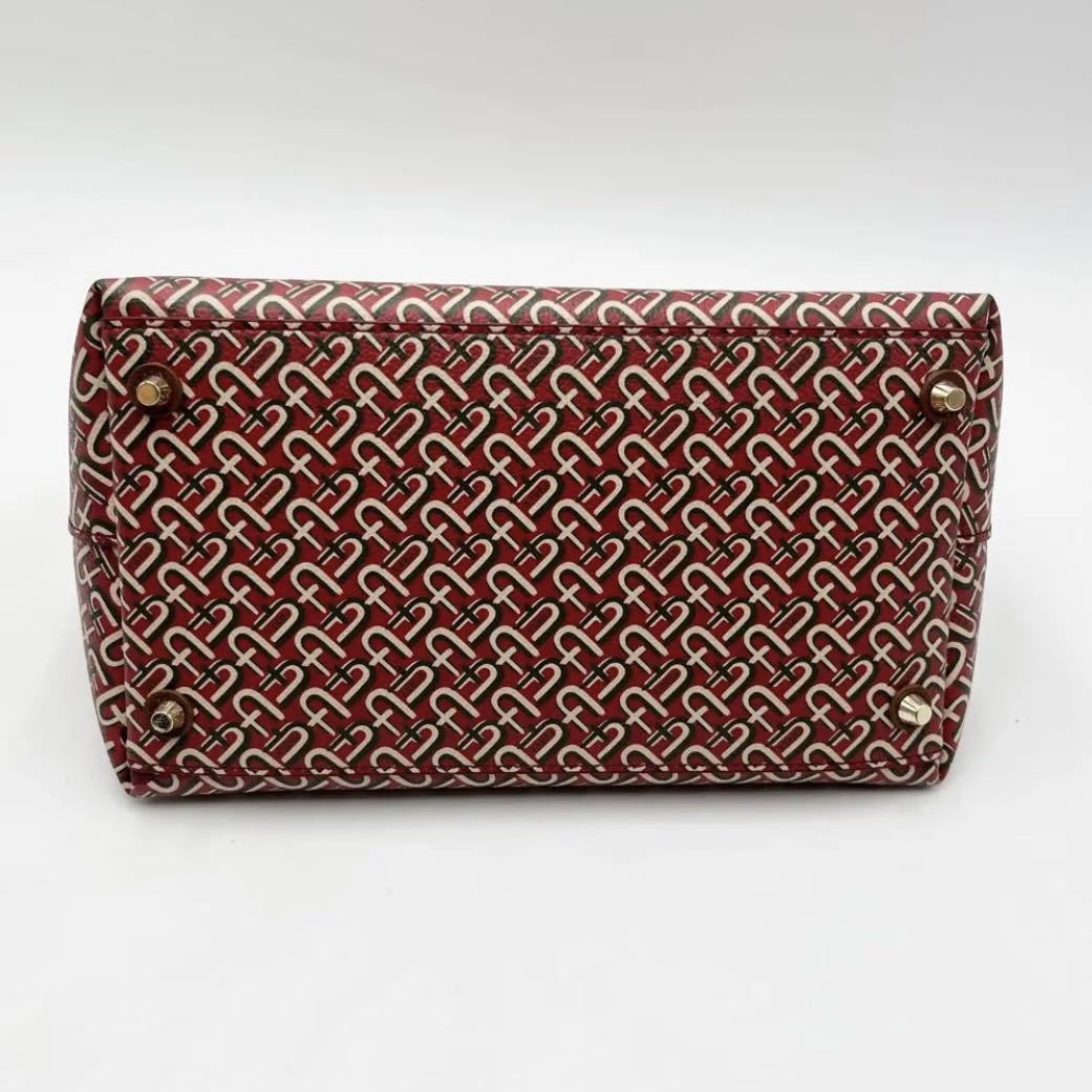 1円 【極美品】フルラ FURLA ショルダーバッグ 総柄 2way 肩掛け 斜め
