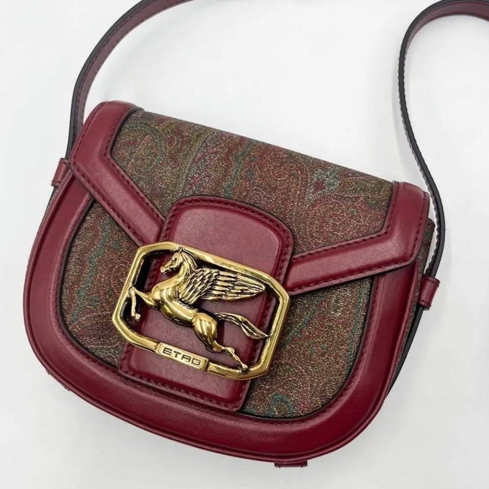 1円 【新品】エトロ ETRO ショルダーバッグ サコッシュ ポシェット