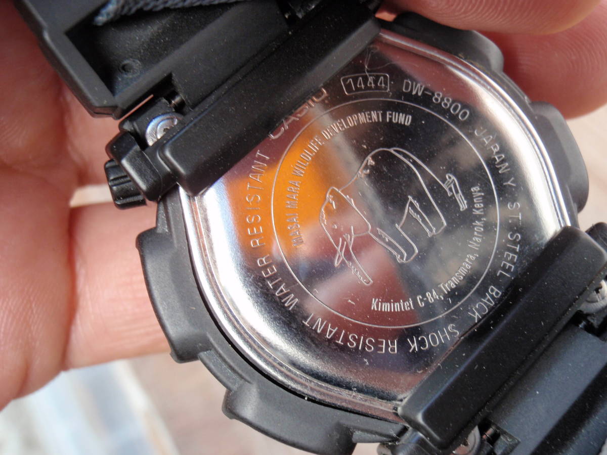 カシオ 腕時計 Gショック DW‐8800 マサイマラの画像5