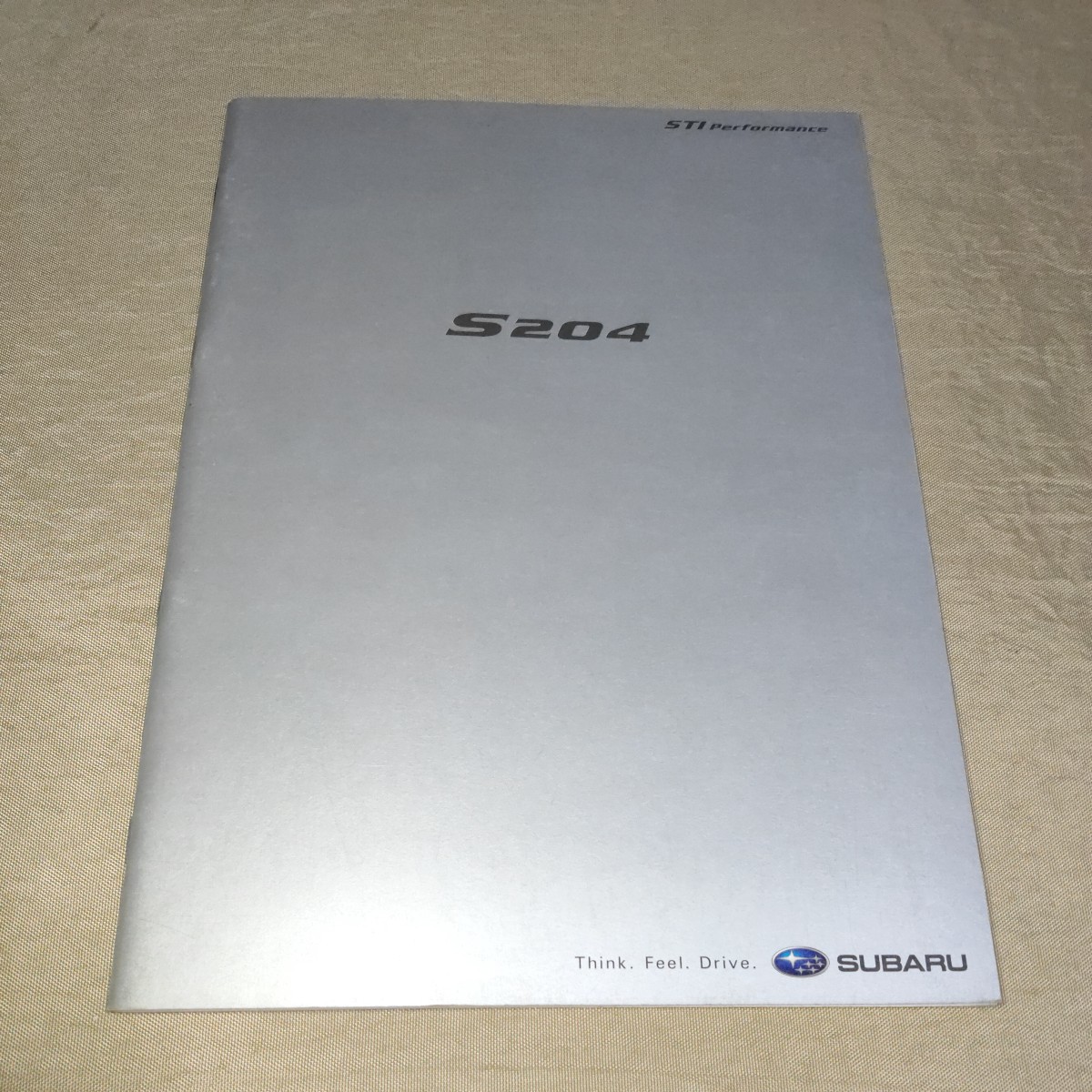 カタログ S204/STi GDB 2005-12 インプレッサ/IMPREZA_画像1