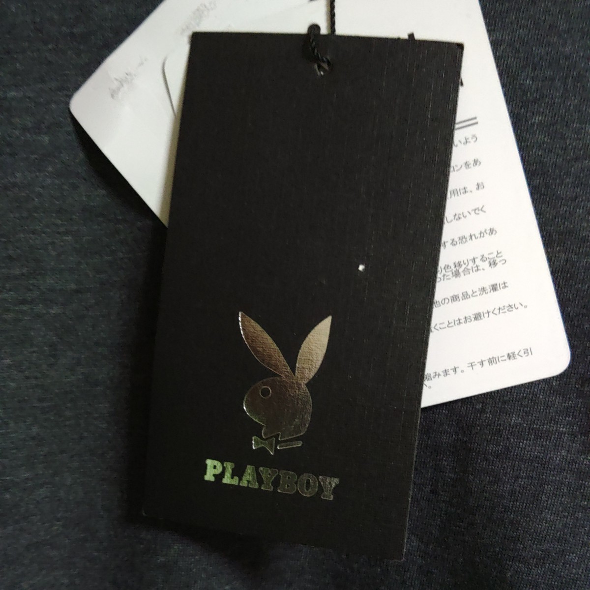 PLAYBOY　プレイボーイ　CAMP PLEASURE SEEKERS キャンプ　アウトドア　　新品タグ付き　Tシャツ_画像3