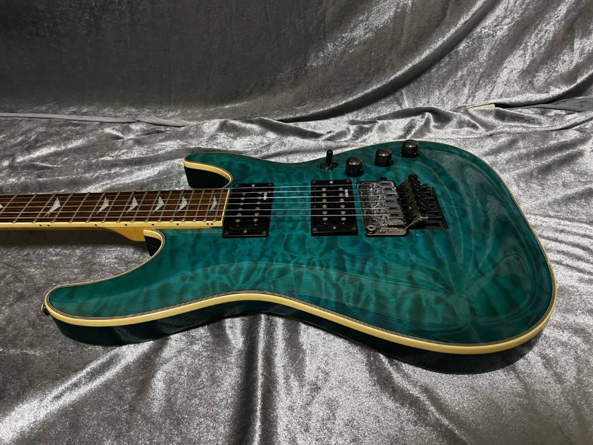☆送料無料 2016年製 Schecter Omen Extreme-FR 極上キルトトップ! 2