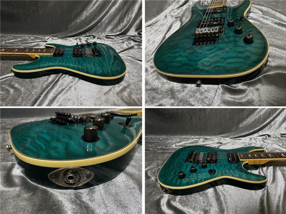 ☆送料無料 2016年製 Schecter Omen Extreme-FR 極上キルトトップ! 2