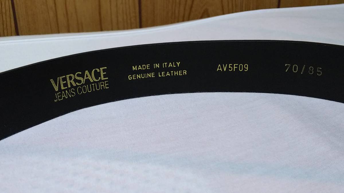正規未 激レア ヴェルサーチVERSACE JEANS COUTURE ヴィンテージ VJC