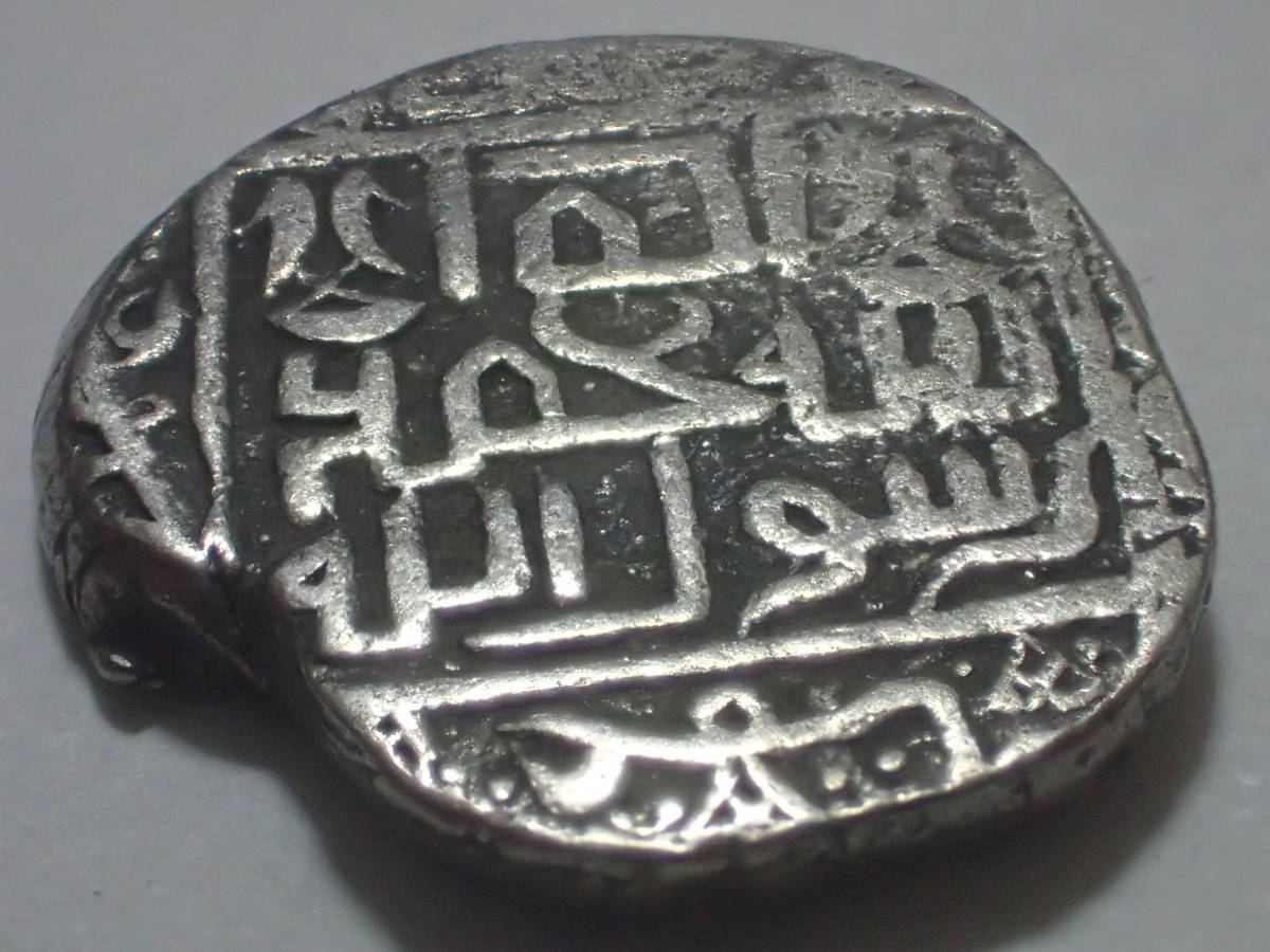 白羊朝(?) tanka銀貨 5.08g イスラム 中東 イラン ペルシア 14 - 15世紀 アンティークコイン_画像2