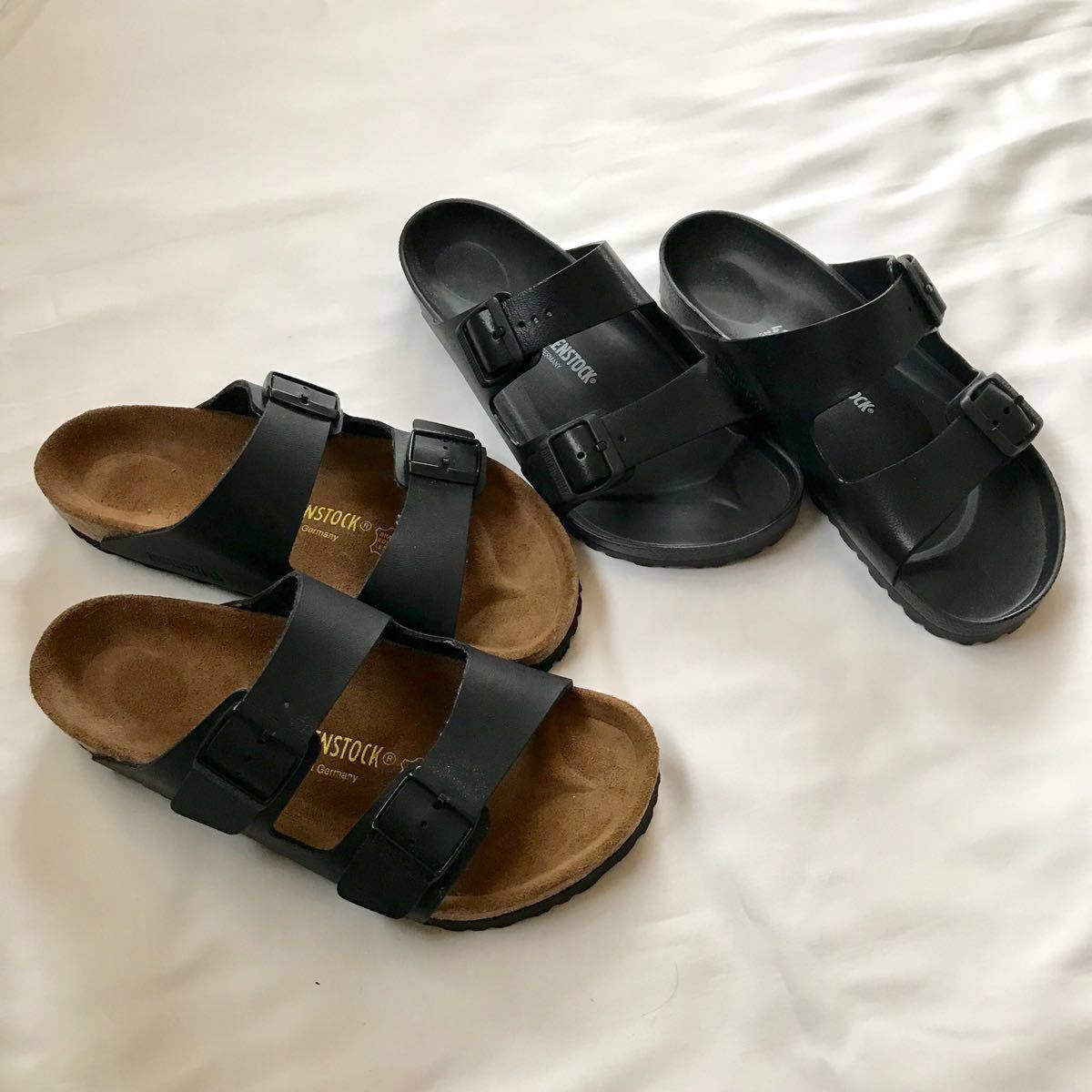 BIRKENSTOCK Birkenstock Arizona + Arizona EVA 2對設置Arizona EU 41 26.5 cm黑色 原文:BIRKENSTOCK ビルケンシュトック Arizona+ Arizona EVA 2足セット アリゾナ EU41 26.5cm ブラック