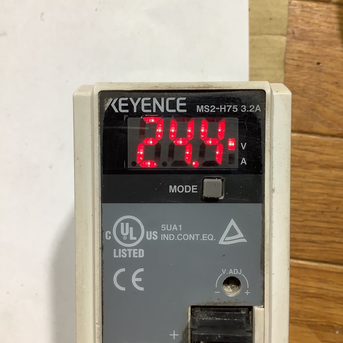 KEYENCE スイッチング電源 MS2-H75 3、2A DC24v 3、2A 中古品動作確認済みです。_画像2