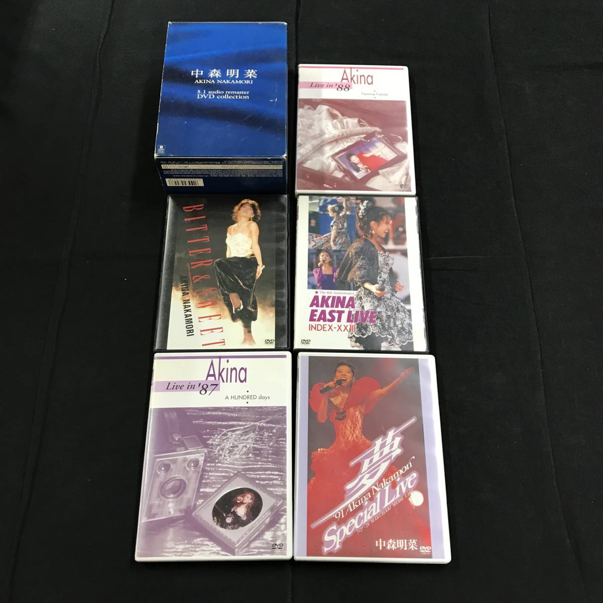 ss308 送料無料!DVD 中森明菜 5.1 オーディオリマスター DVD