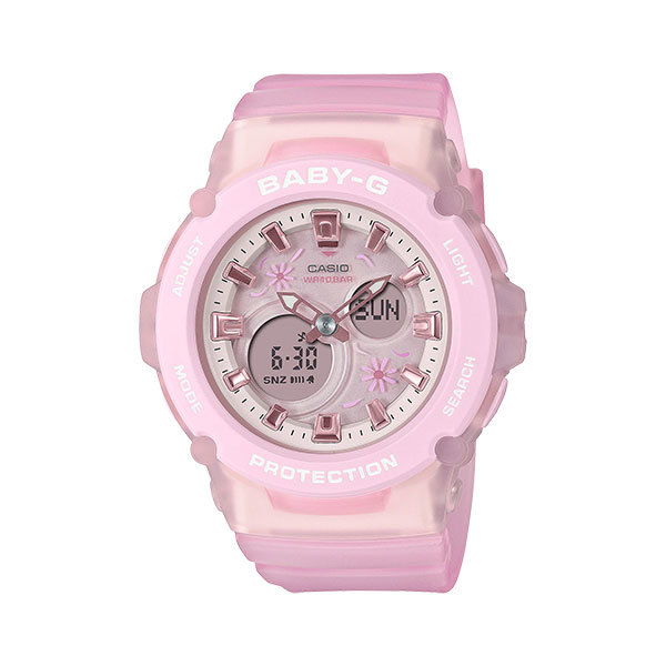 一部予約販売中】 【カシオ】BABY-G BGA-270FL-4AJF 花言葉が“希望”の