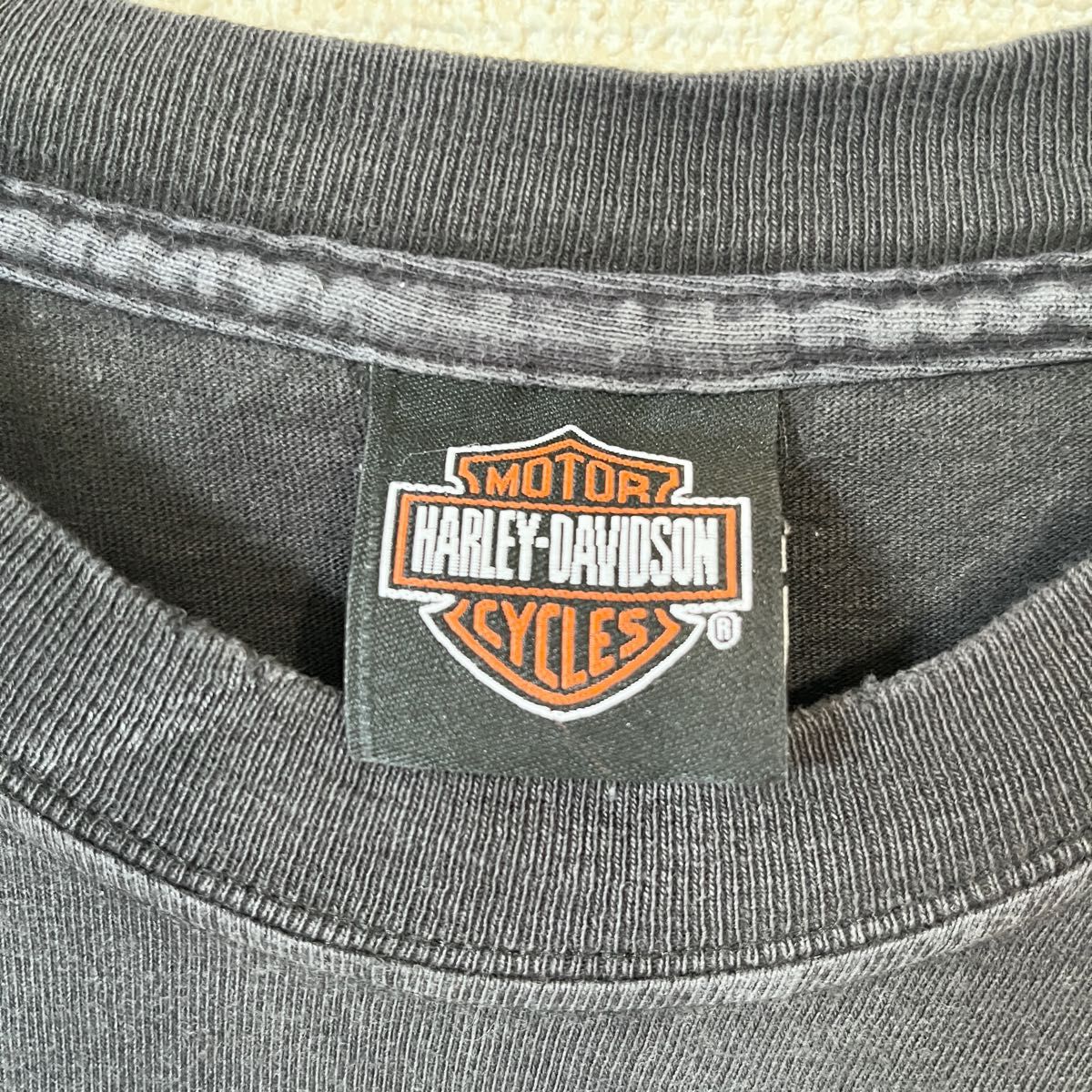 【90s】ハーレーダビッドソン　Tシャツ　半袖　ブラック　ハワイ　M〜L　USA HARLEY-DAVIDSON