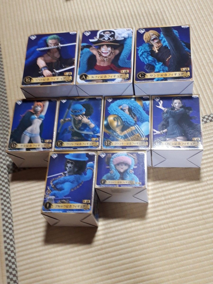 hiro 一番くじ ワンピース 20th Anniversary フィギュア9種セット
