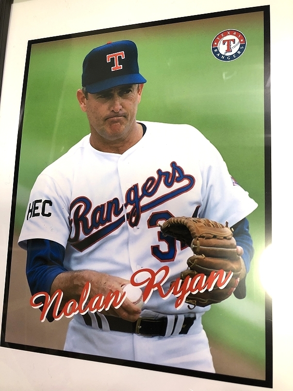 送料込み）Texas Rangers　テキサス・レンジャーズ　「ノーラン・ライアン（Nolan Ryan）」ポスター_画像4