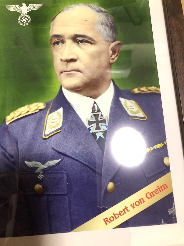 送料込み）ローベルト・フォン・グライム元帥（ナチス・ドイツ最後の元帥・空軍総司令官）_画像1