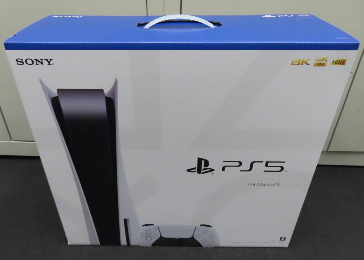 69782 新品未使用・令和5年6月購入 PS5 PlayStation 5 本体 ディスク