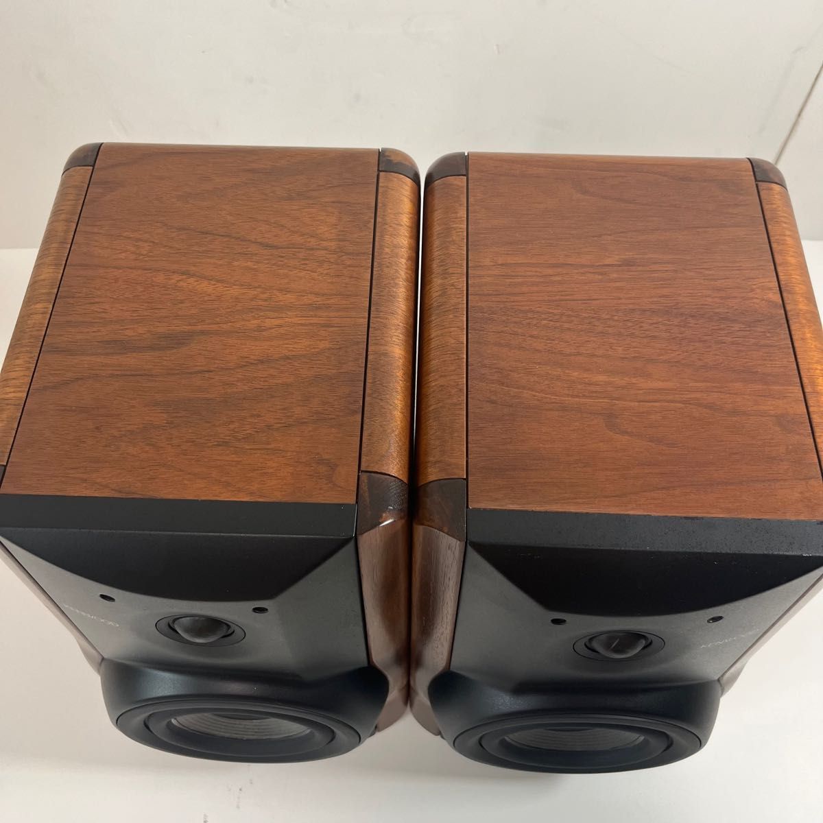 【美品】KENWOOD 2way ブックシェルフ型スピーカー LSF-777 状態良好