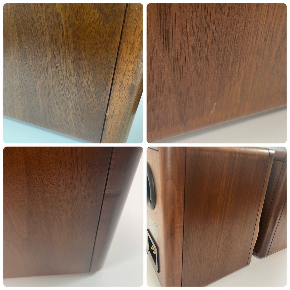 【美品】KENWOOD 2way ブックシェルフ型スピーカー LSF-777 状態良好
