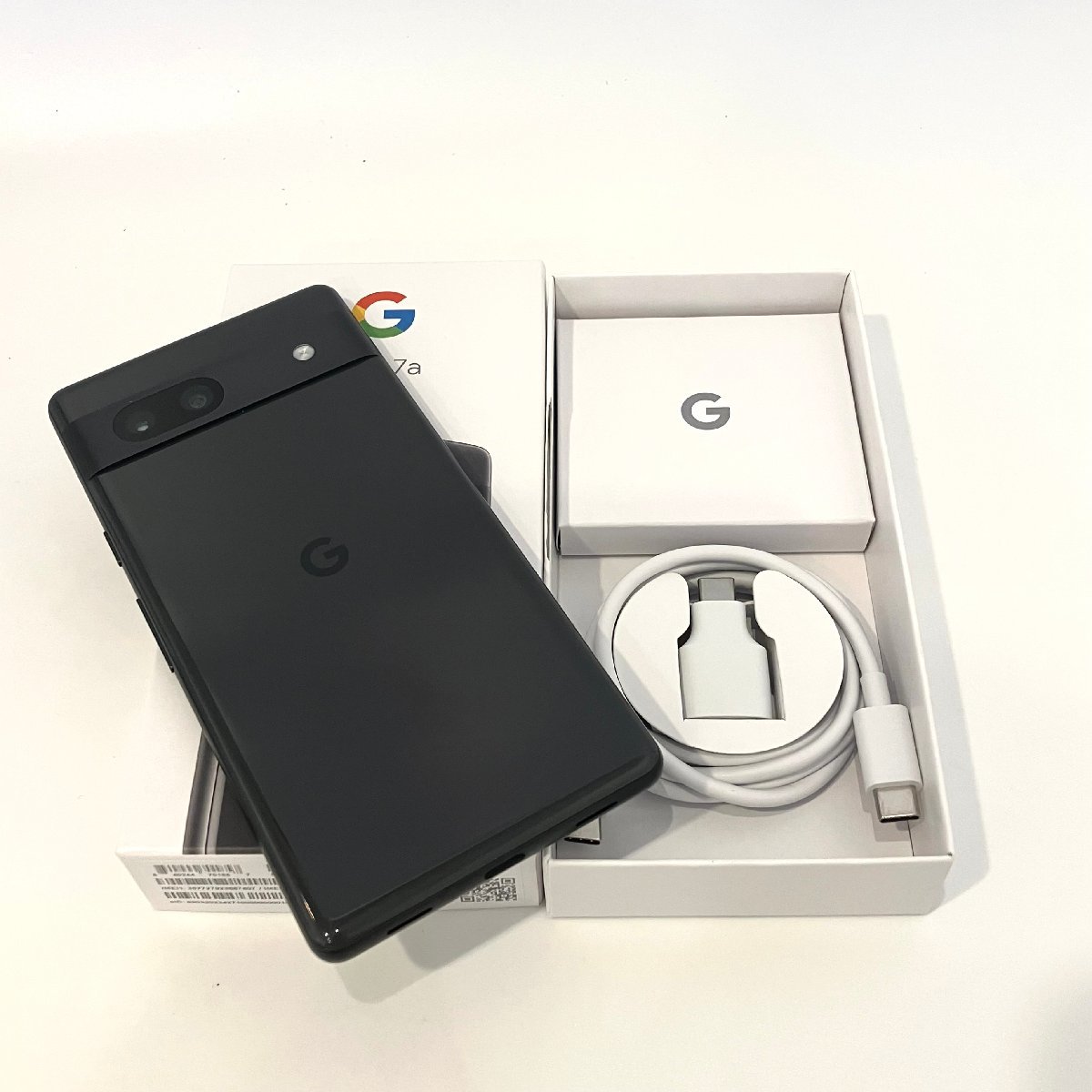 送料無料 超美品】SIMフリー Google Pixel 7a 128GB チャコール 赤ロム