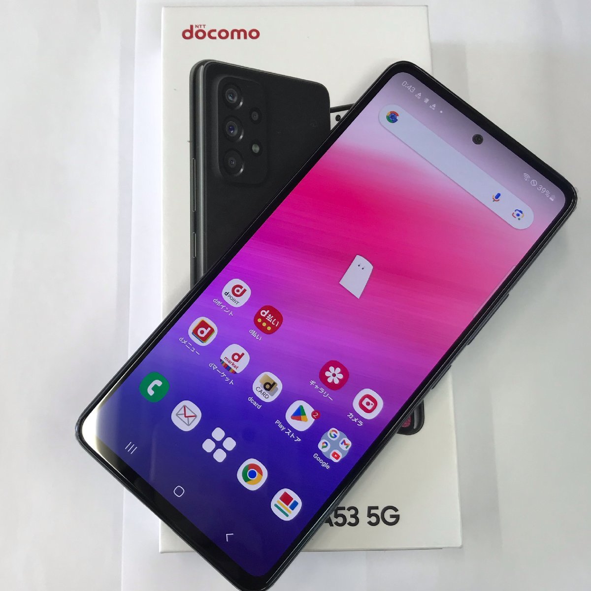 格安SALEスタート】 Galaxy SAMSUNG docomo 【送料無料/中古美品】SIM