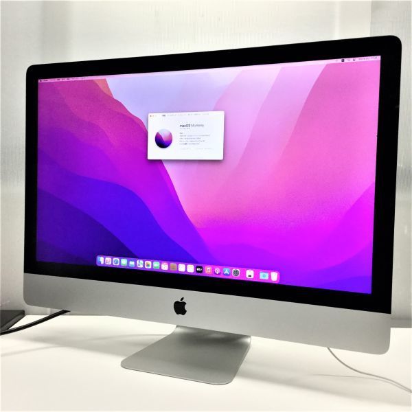 輝い 27-inch 5K (Retina iMac apple @Y2144 Late 2GB M395 R9 2TB