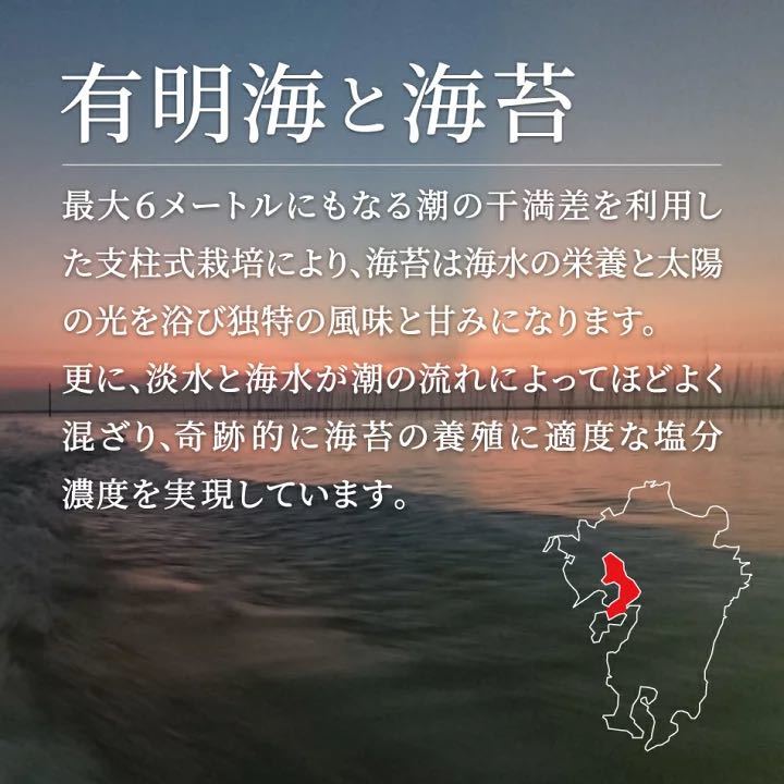 99％以上節約 ⚠️ 数量限定アウトレット商品⚠️ 特上 有明海熊本県産 焼き海苔40枚 訳あり