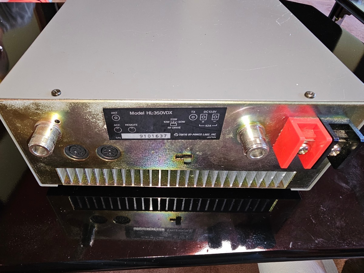 東京ハイパワー リニアアンプ POWER HL 350vDX 144MHz 東京ハイパワー リニアアンプ POWER HL 350vDX 144MHz