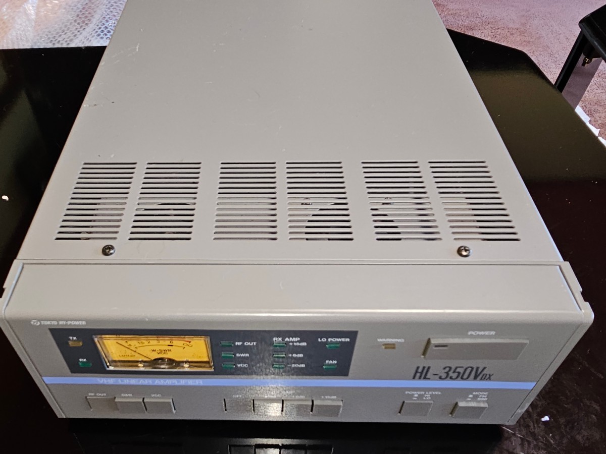 東京ハイパワー リニアアンプ POWER HL 350vDX 144MHz 東京ハイパワー リニアアンプ POWER HL 350vDX 144MHz