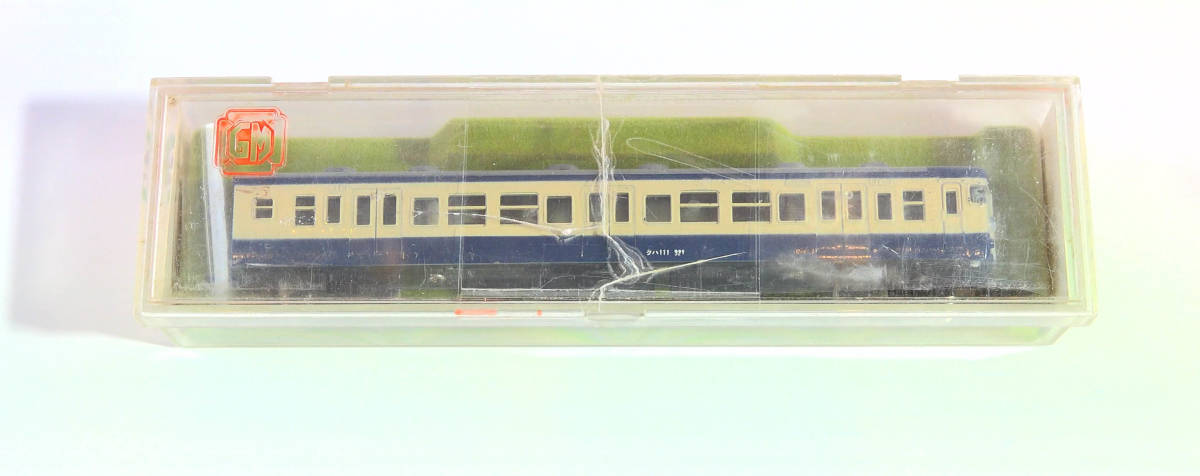 【F36692】GREENMAX旧製品「クハ111　横須賀色」ケース入り　111系近郊形電車　中古Nゲージ　ジャンク_画像9