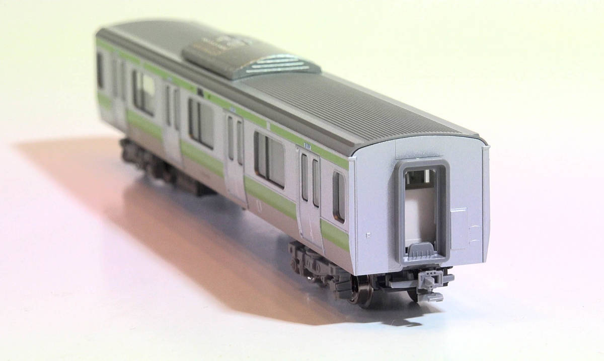 【F37733】KATO「サハE231-500番台山手色帯」ケースなし動力なし JR東日本E231系電車 中古Nゲージ ジャンクの画像6